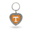 Tennessee Rhinestone Heart Key Chain