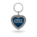 Old Dominion Rhinestone Heart Keychain