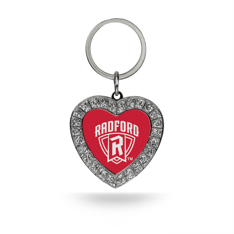 Radford Rhinestone Heart Keychain