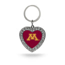 Minnesota University Heart Key Chain