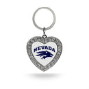 Nevada - Reno Rhinestone Heart Keychain