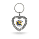 Wisconsin-Eau Claire  Rhinestone Heart Key Chain