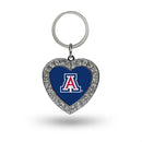 Arizona Rhinestone Heart Key Chain