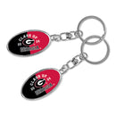 Georgia University Class Of 2024 Metal Spinner Key Chain