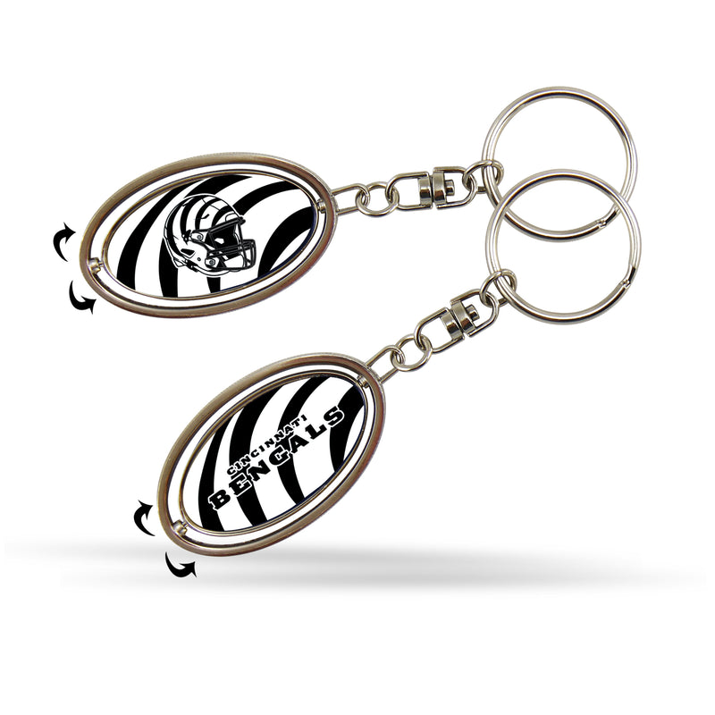 Bengals 2022 Alternate Helmet Spinner Keychain