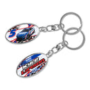 Kyle Larson No. 5 Spinner Keychain