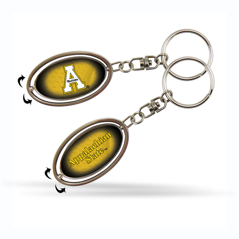 Appalachian State Spinner Keychain