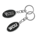 Western Carolina - Carbon Fiber Design - Spinner Keychain