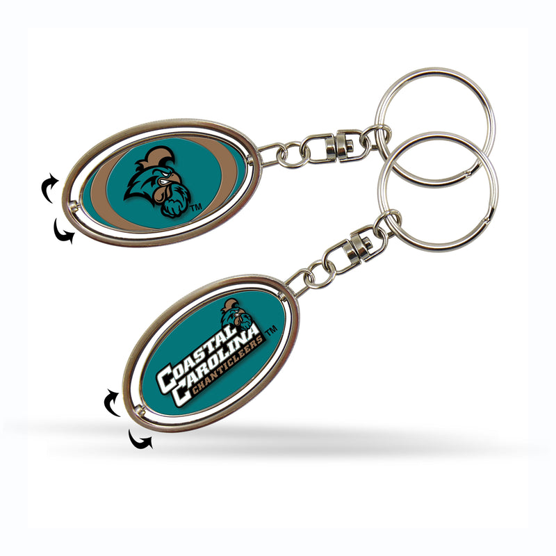 Coastal Carolina Spinner Keychain