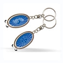 Indiana State Spinner Key Chain
