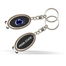 Penn State - Carbon Fiber Design - Spinner Keychain