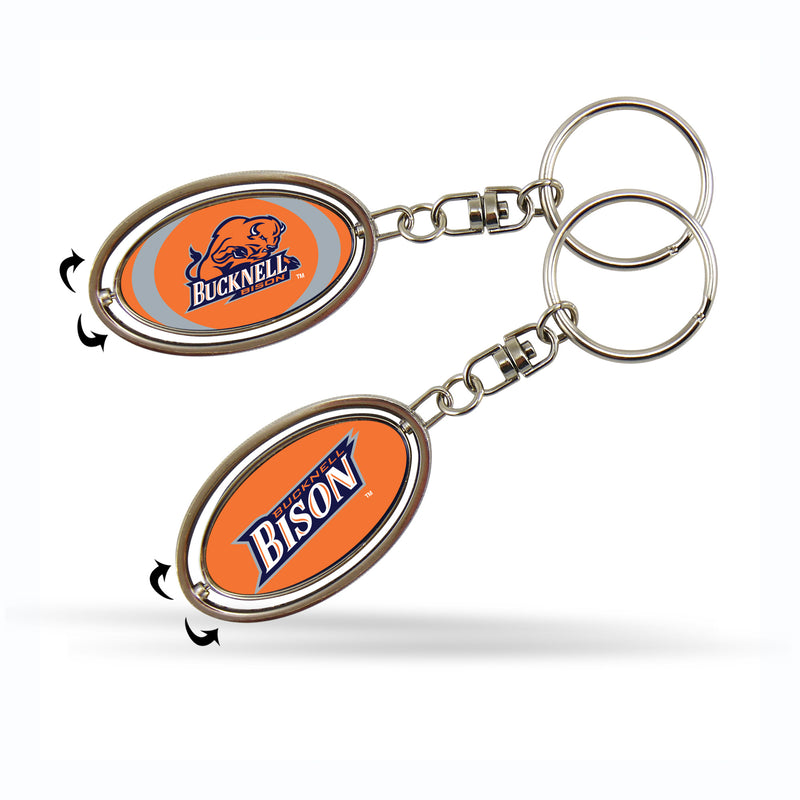 Bucknell Spinner Keychain