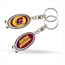 Central Michigan Spinner Keychain