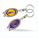 Northern Iowa Spinner Keychain