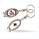 Texas State Spinner Keychain