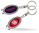 Houston Spinner Keychain