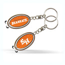 Sam Houston State Silver Spinner Keychain