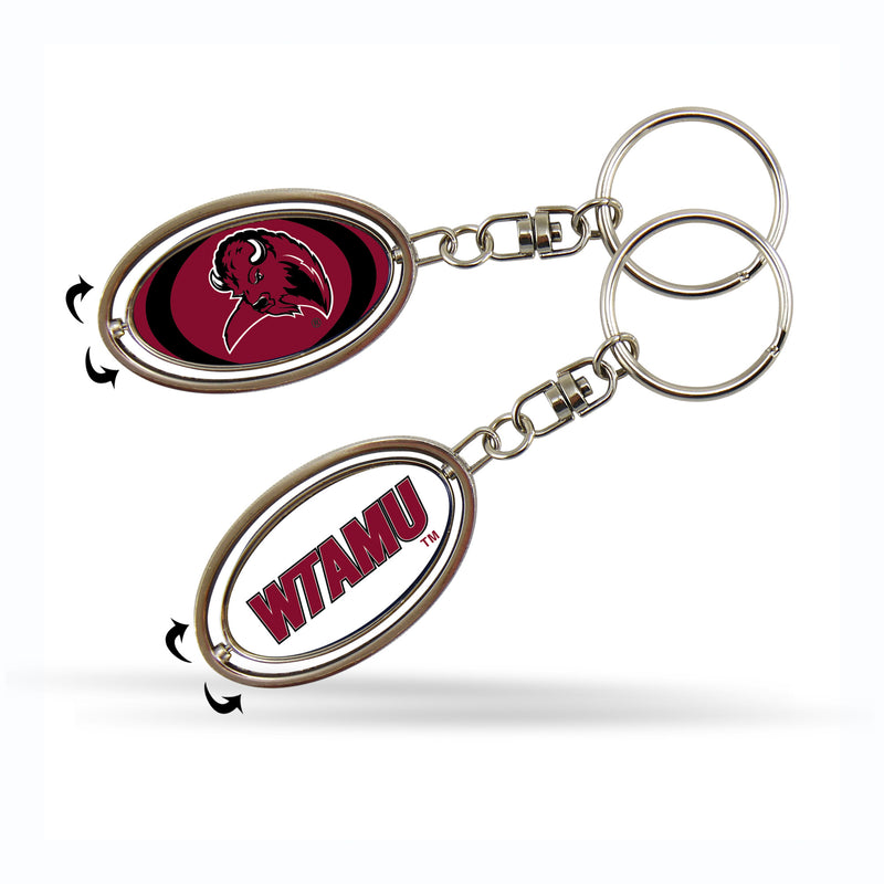 West Texas A&M Spinner Keychain