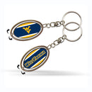West Virginia Spinner Keychain