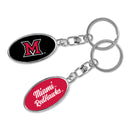 Miami Of Ohio Spinner Keychain