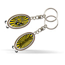 Wichita State Spinner Keychain