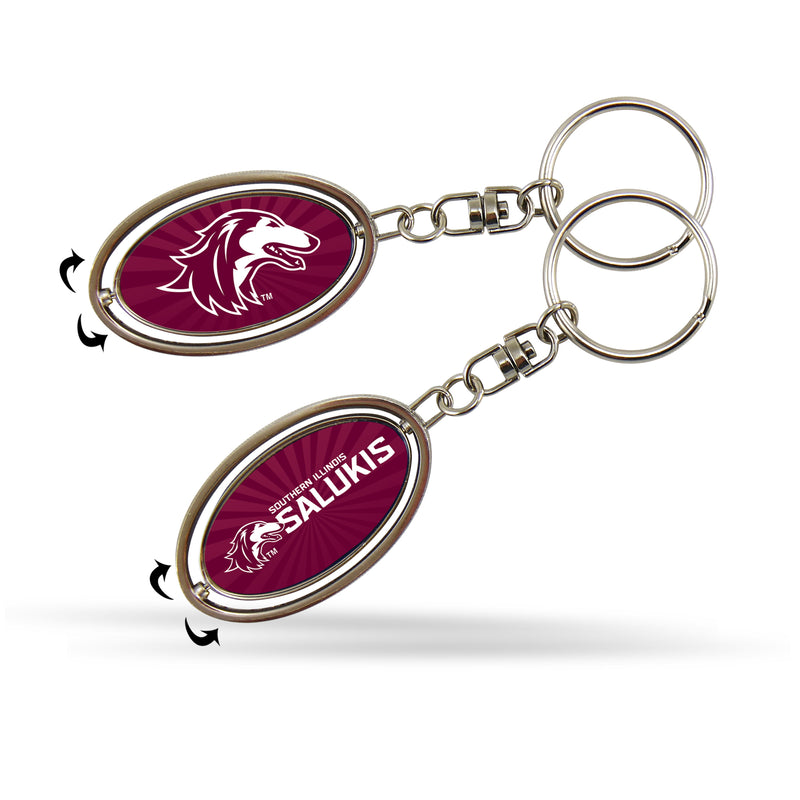 Southern Illinois Spinner Keychain