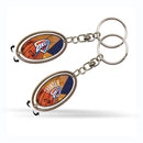 Oklahoma Thunder Spinner Keychain