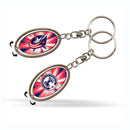 Columbus Blue Jackets Spinner Keychain