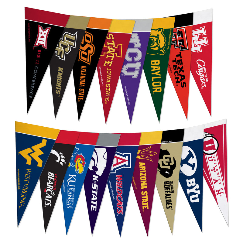 Big Twelve Conference Complete Mini Pennant Set (Conference Set)