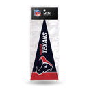 Houston Texans 4x9 Mini Pennant 8-pc Single Team Set