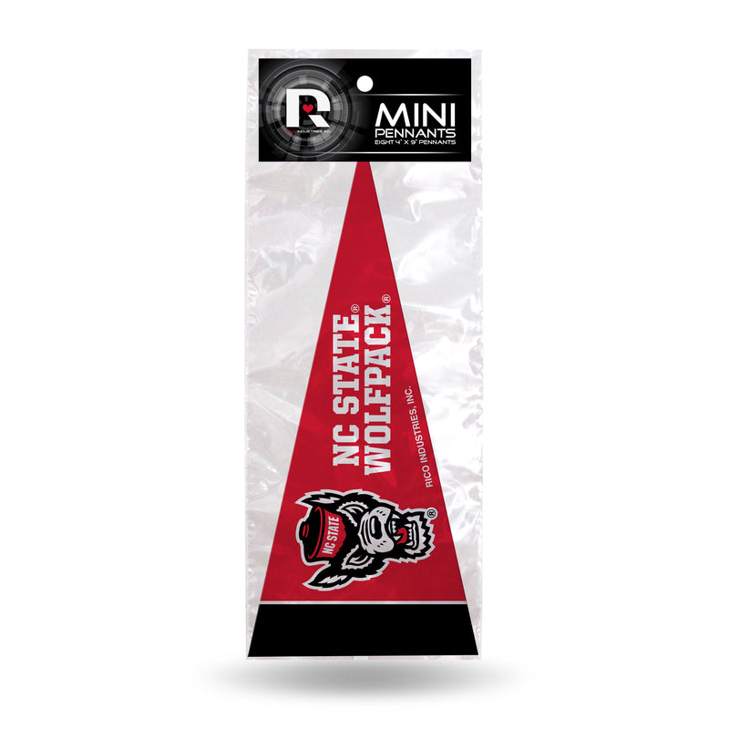 North Carolina State 8 Pc Mini Pennant Pack
