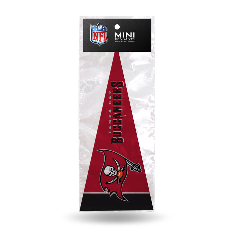 Tampa Bay Buccaneers Mini Pennant Set (8 Pack)