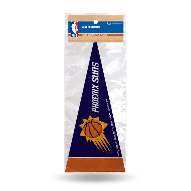 Suns 8 Pc Mini Pennant Pack
