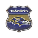 Baltimore Ravens Rustic Metal Route Sign (11.5")