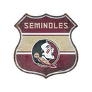 Florida State Seminoles Rustic Metal Route Sign (11.5")