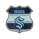 Seattle Kraken Rustic Metal Route Sign (11.5")