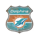 Miami Dolphins Rustic Metal Route Sign (11.5")