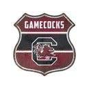 South Carolina Gamecocks Rustic Metal Route Sign (11.5")