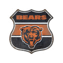 Chicago Bears Rustic Metal Route Sign (11.5")