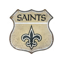 New Orleans Saints Rustic Metal Route Sign (11.5")