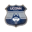 Connecticut Huskies Rustic Metal Route Sign (11.5")