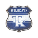 Kentucky Wildcats Rustic Metal Route Sign (11.5")