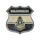 Purdue Boilermakers Rustic Metal Route Sign (11.5")