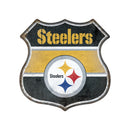 Pittsburgh Steelers Rustic Metal Route Sign (11.5")