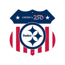 Pittsburgh Steelers America 250 11.5" Rustic Route Sign