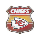 Kansas City Chiefs Rustic Metal Route Sign (11.5")