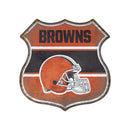 Cleveland Browns Rustic Metal Route Sign (11.5")