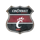 Cincinnati Bearcats Rustic Metal Route Sign (11.5")