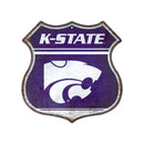 Kansas State Wildcats Rustic Metal Route Sign (11.5")