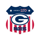 Green Bay Packers America 250 11.5" Rustic Route Sign